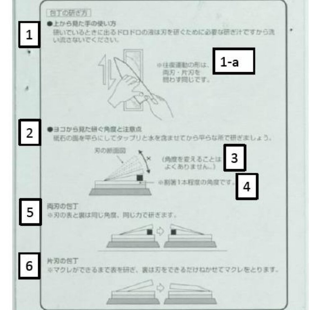 Kai Japanese Triple KNIFE SHARPENING Whetstone AP-0509  PROFESSIONAL GRADE - Picture 14 of 16